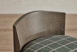 Shown in Customer's Own Material (Vintage Plaid) and Smoked