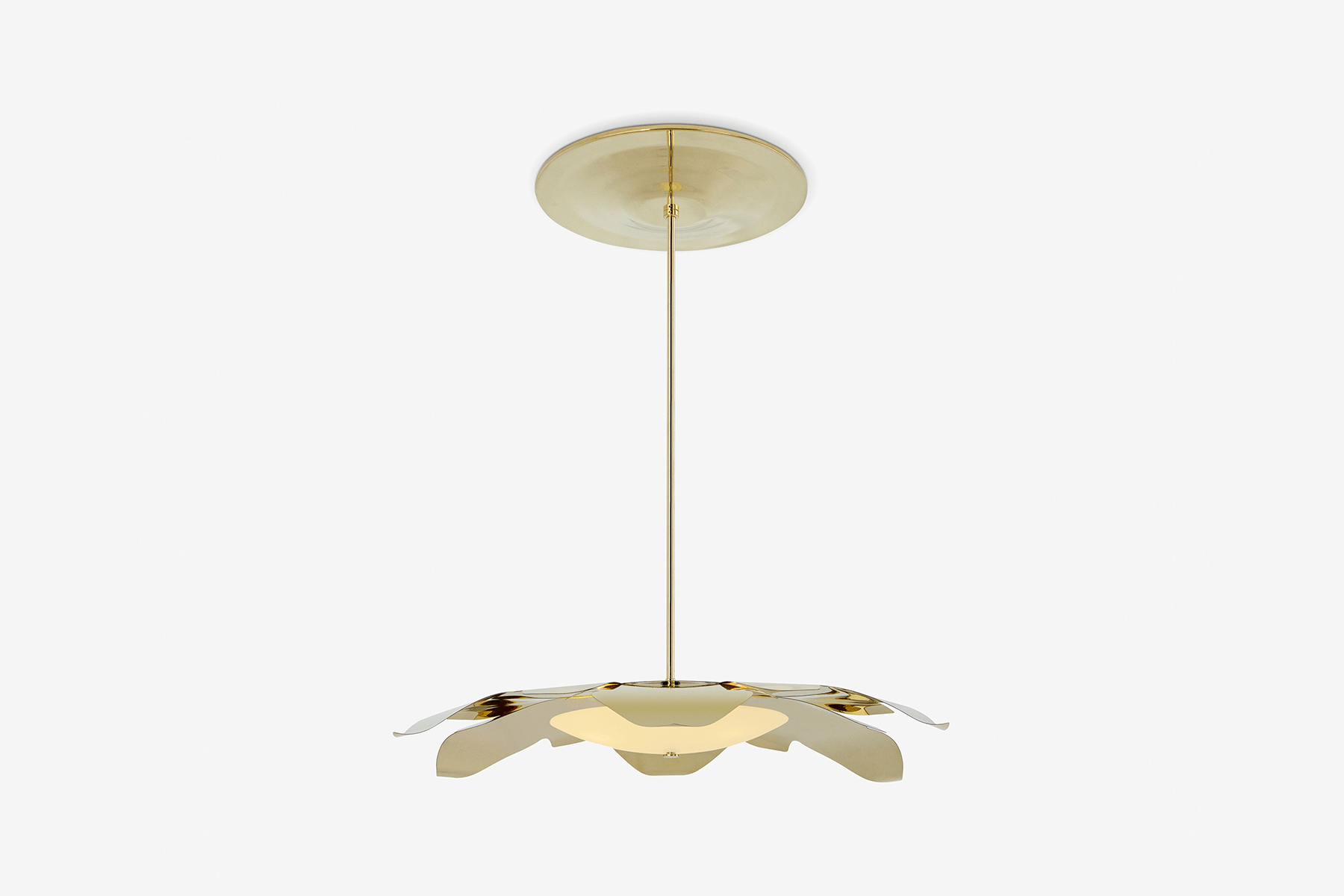 Shown in Polished Brass Lacquered