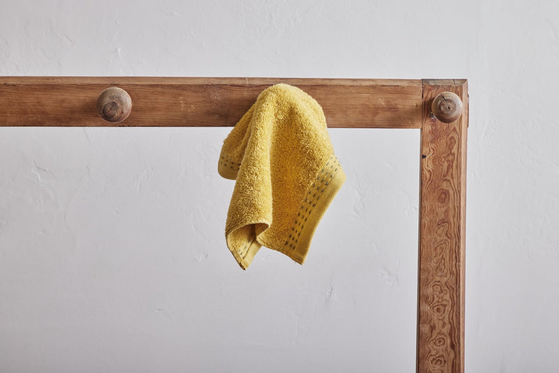 Nickey Kehoe Washcloth in Mustard - Nickey Kehoe