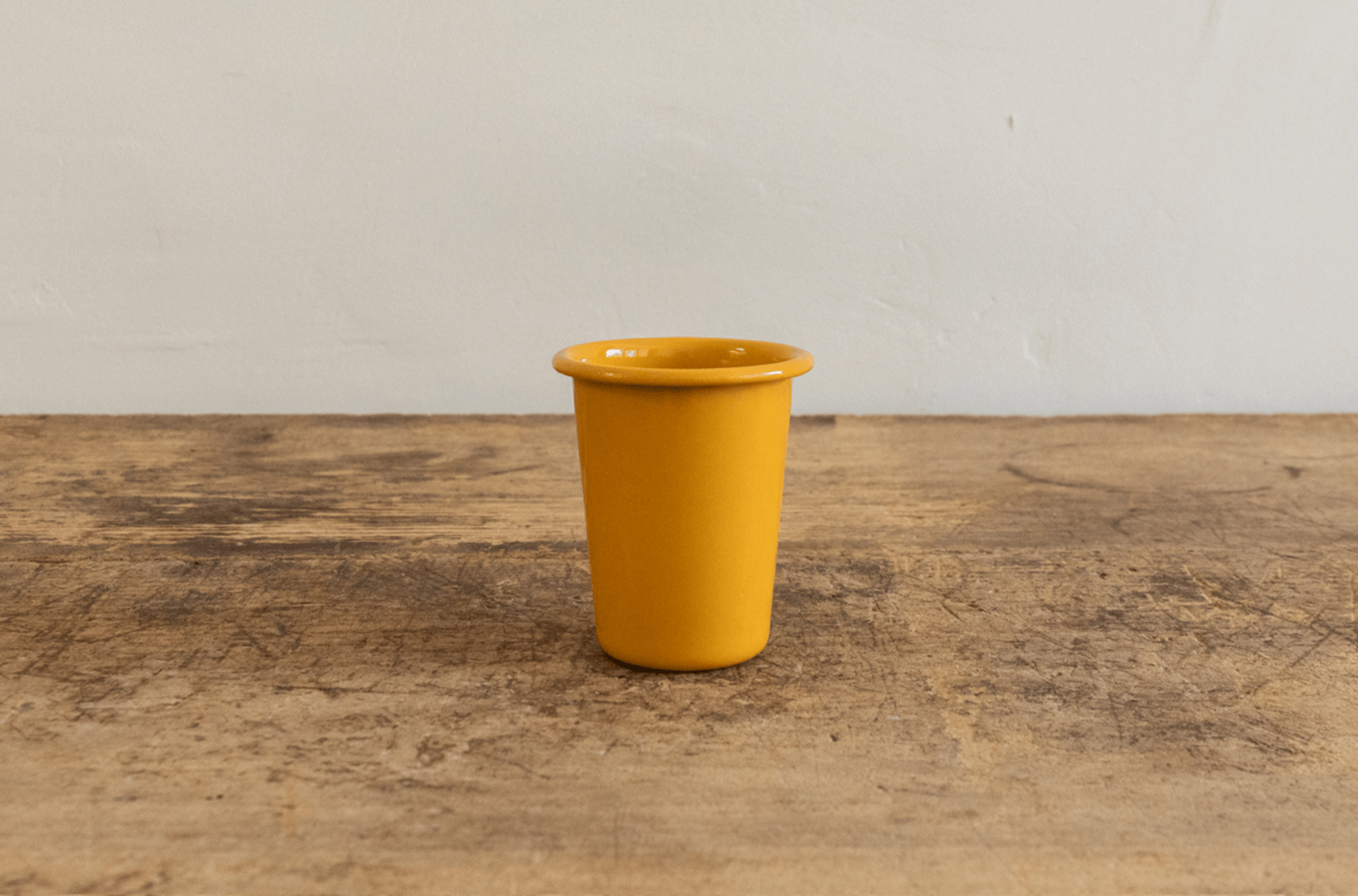 Nickey Kehoe Yellow Enamelware Tumbler - Nickey Kehoe