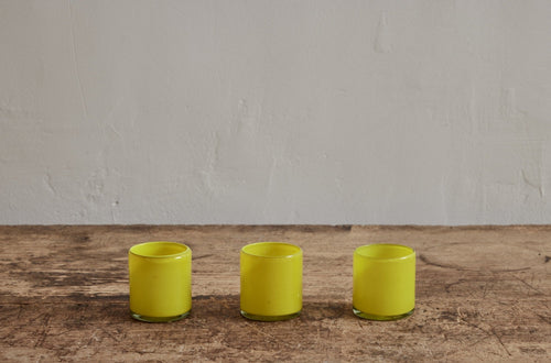 YELLOW SMALL MEZCAL GLASS