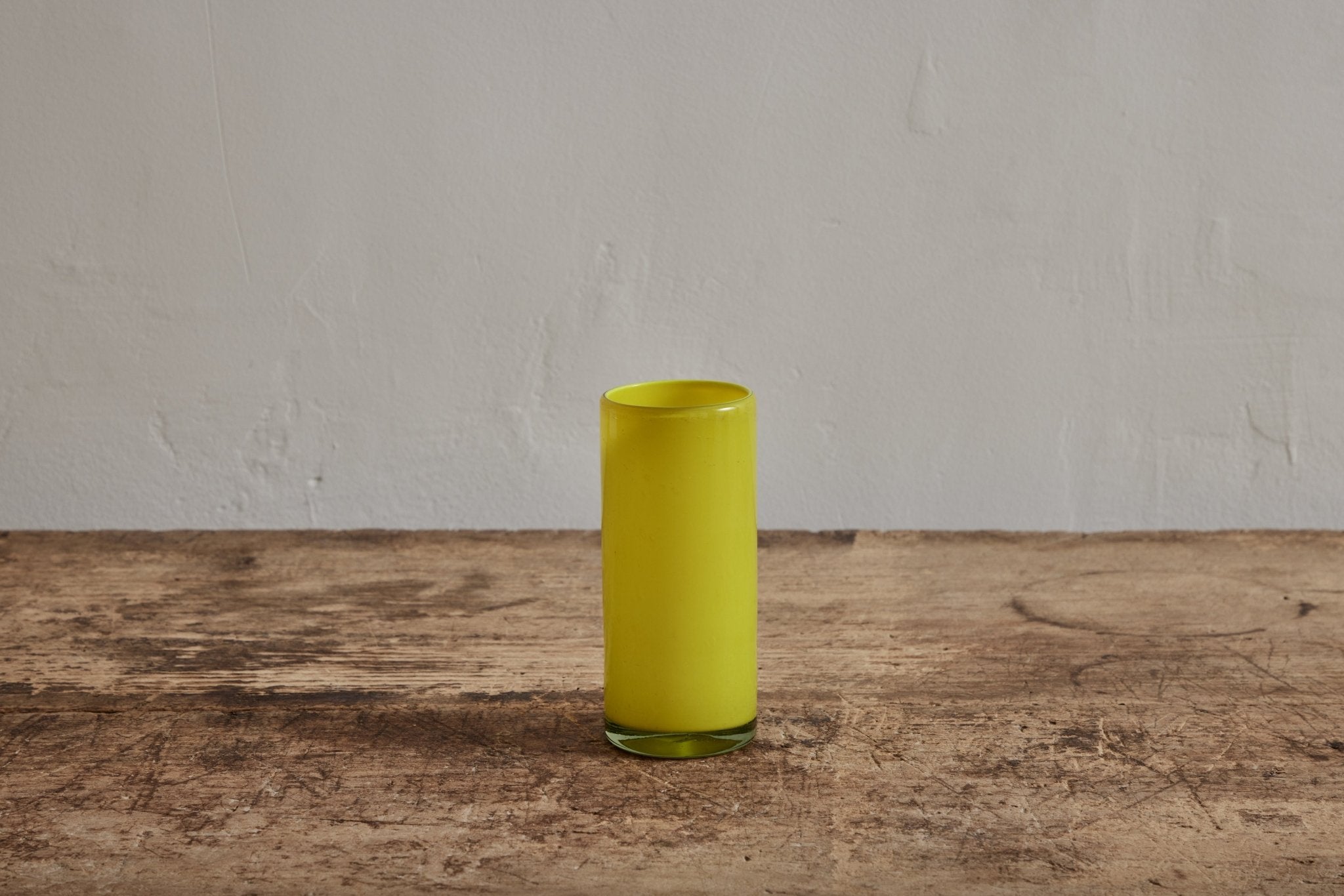 Nickey Kehoe Yellow Straight Tall Glass - Nickey Kehoe