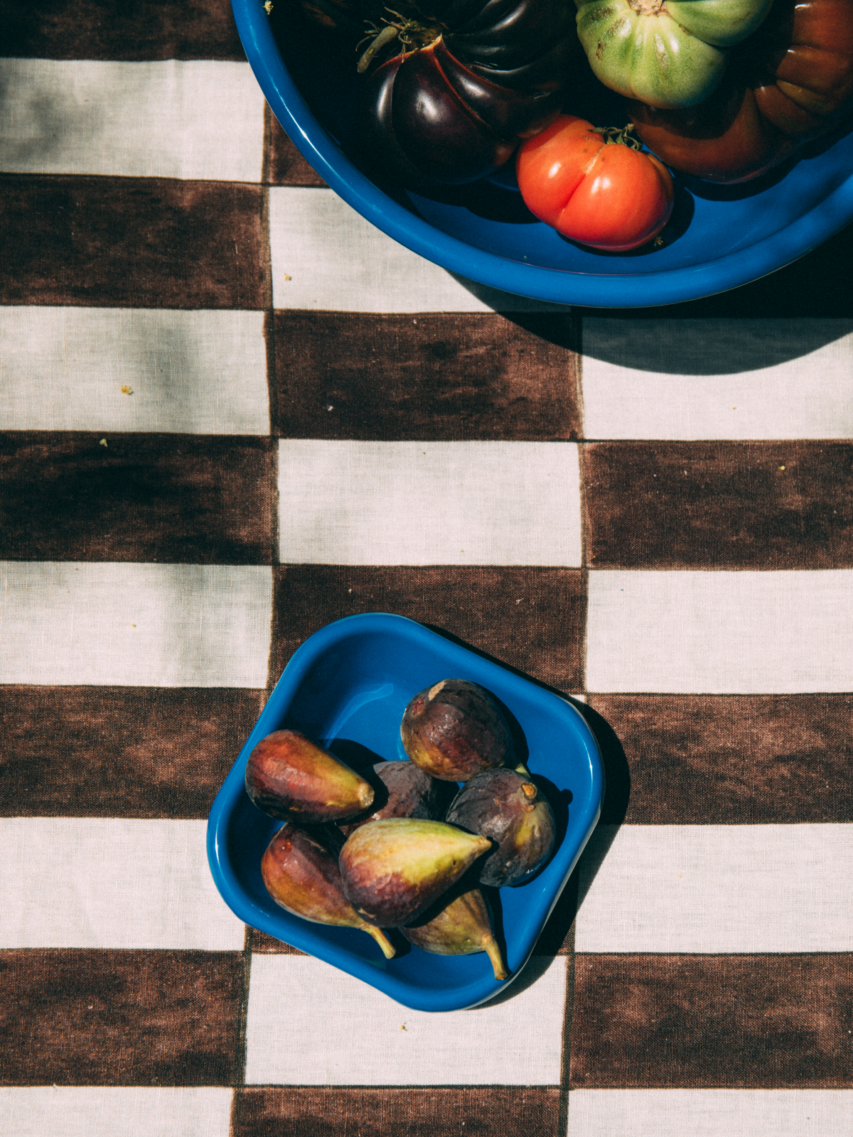 Enamelware Catchall Tray in Azure