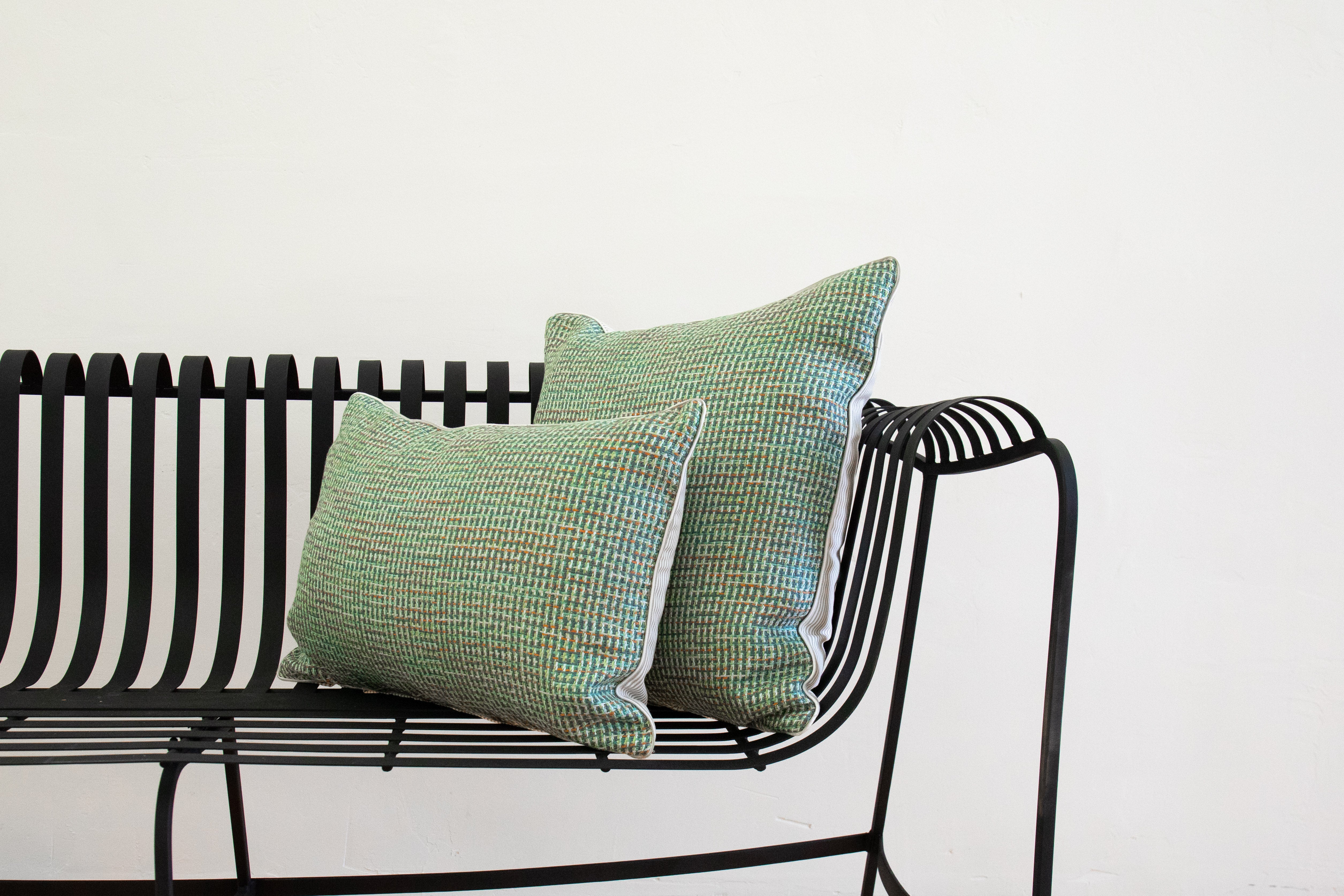Nickey Kehoe Outdoor Pillow, Multi Weave