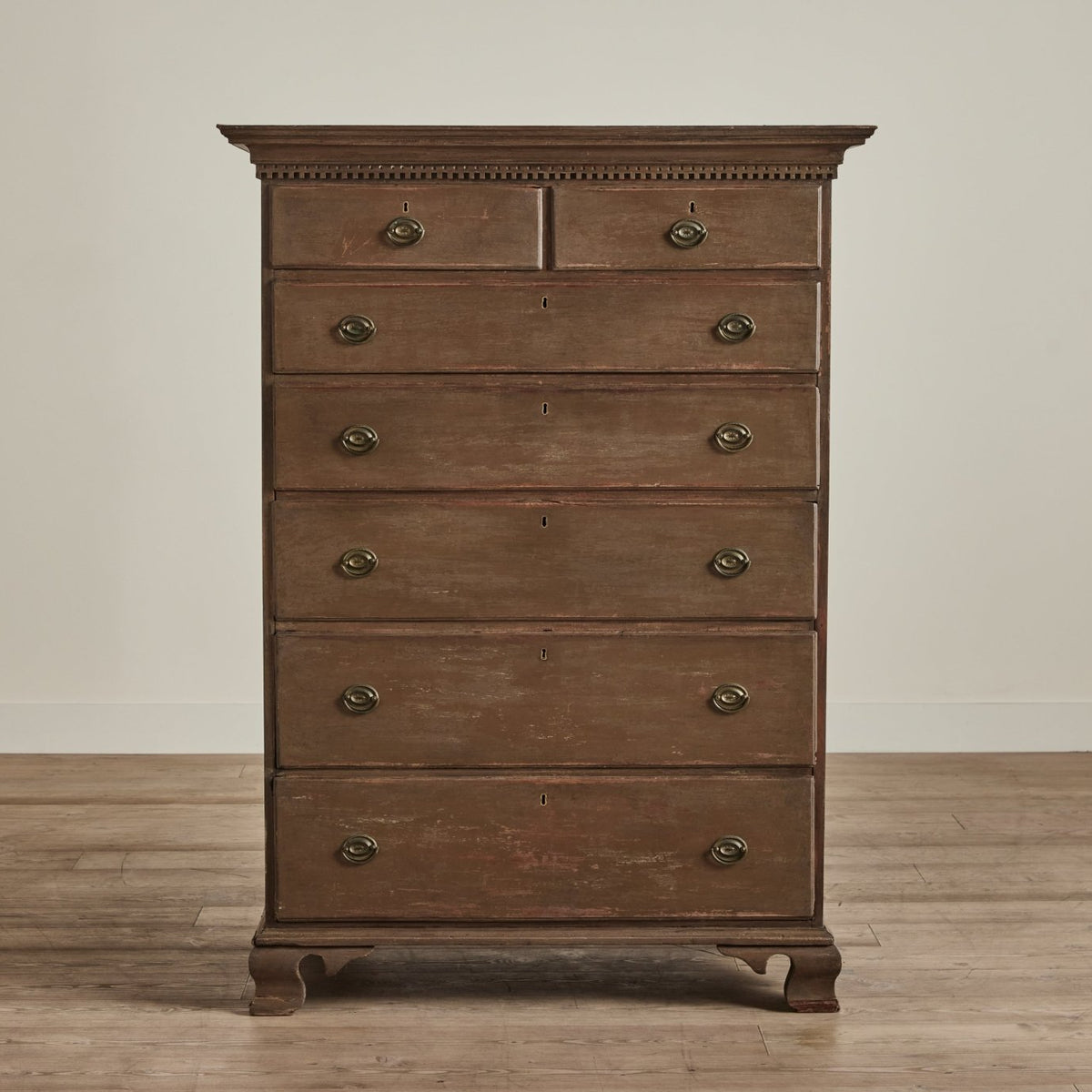 Painted Highboy Dresser