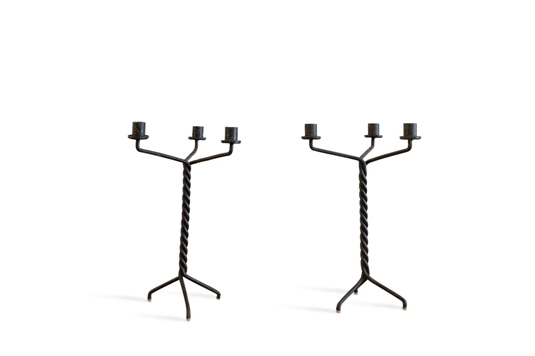 Pair of Iron Candelabras (LA) - Nickey Kehoe