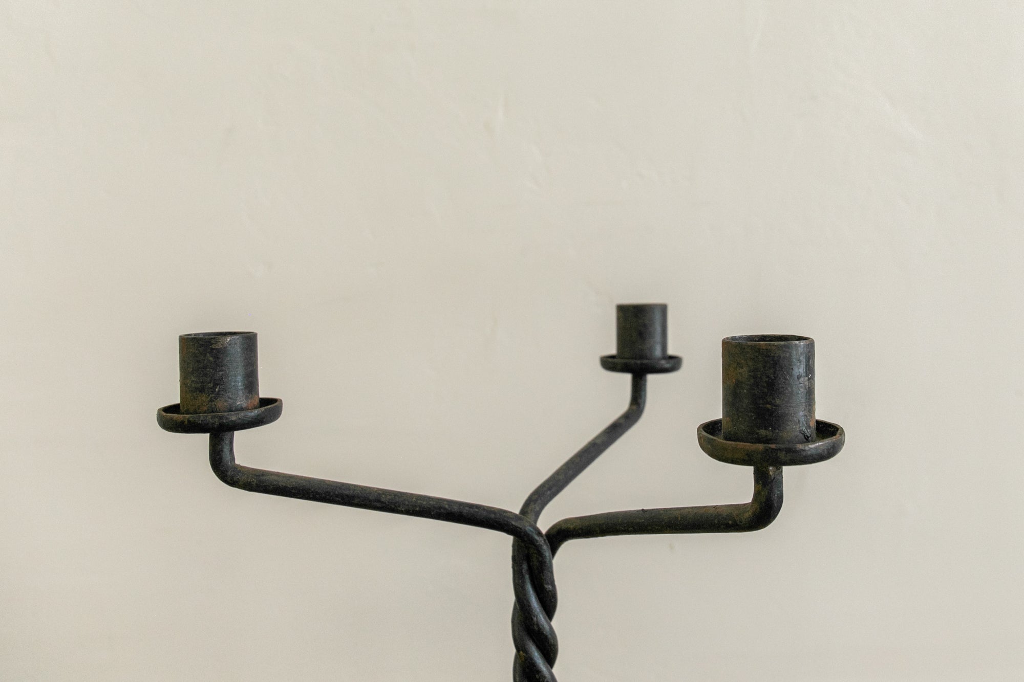 Pair of Iron Candelabras (LA) - Nickey Kehoe