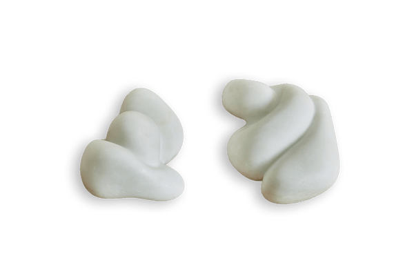 Pair of Marble Sculptures (LA) - Nickey Kehoe