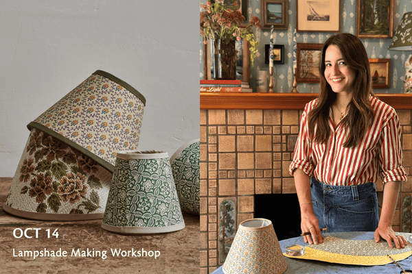 Paper Lampshade Making Workshop with Esme Saleh - Nickey Kehoe