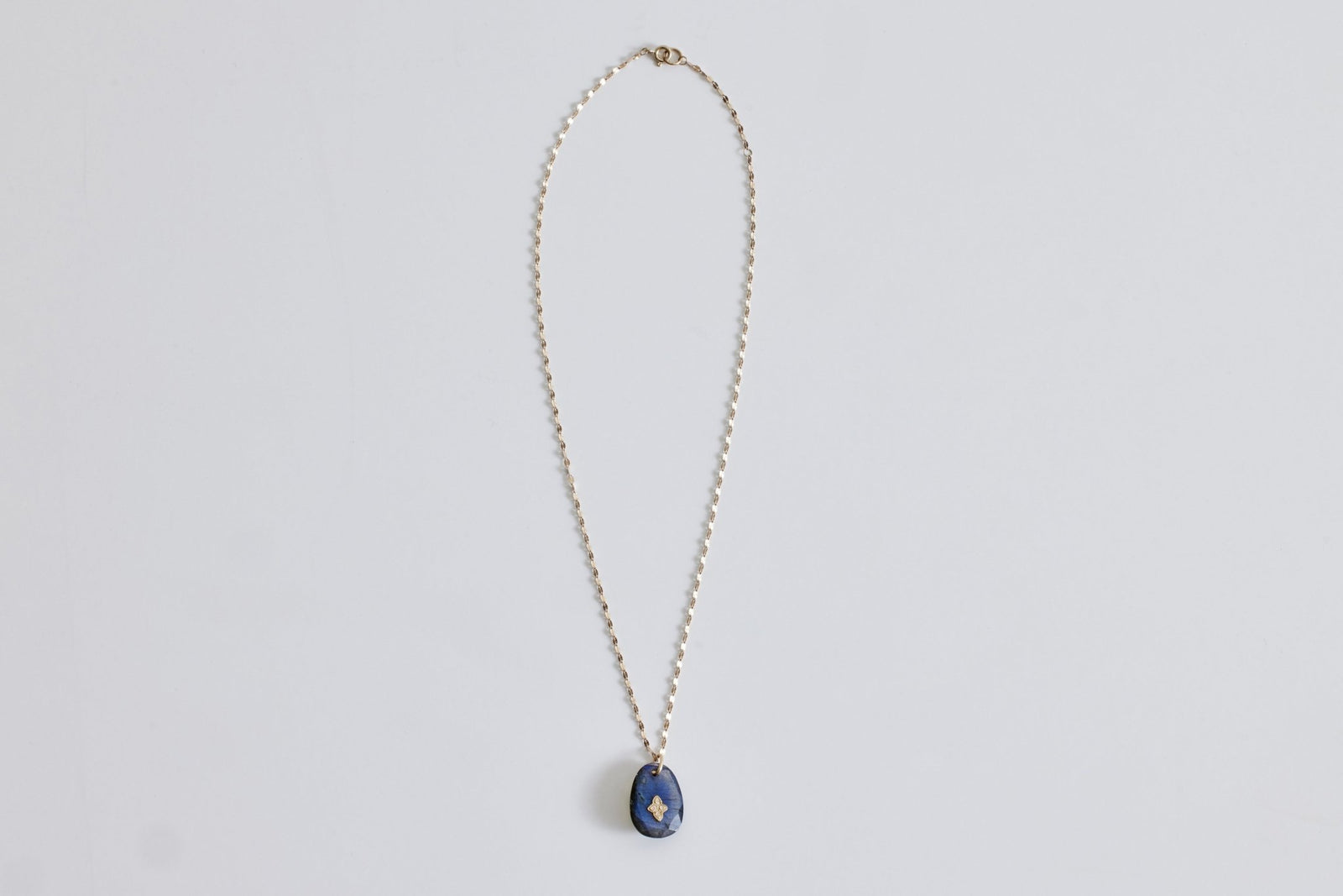 luijewelry ブルーネックレス Gaia N°1 Necklace, Labradorite – Nickey Kehoe