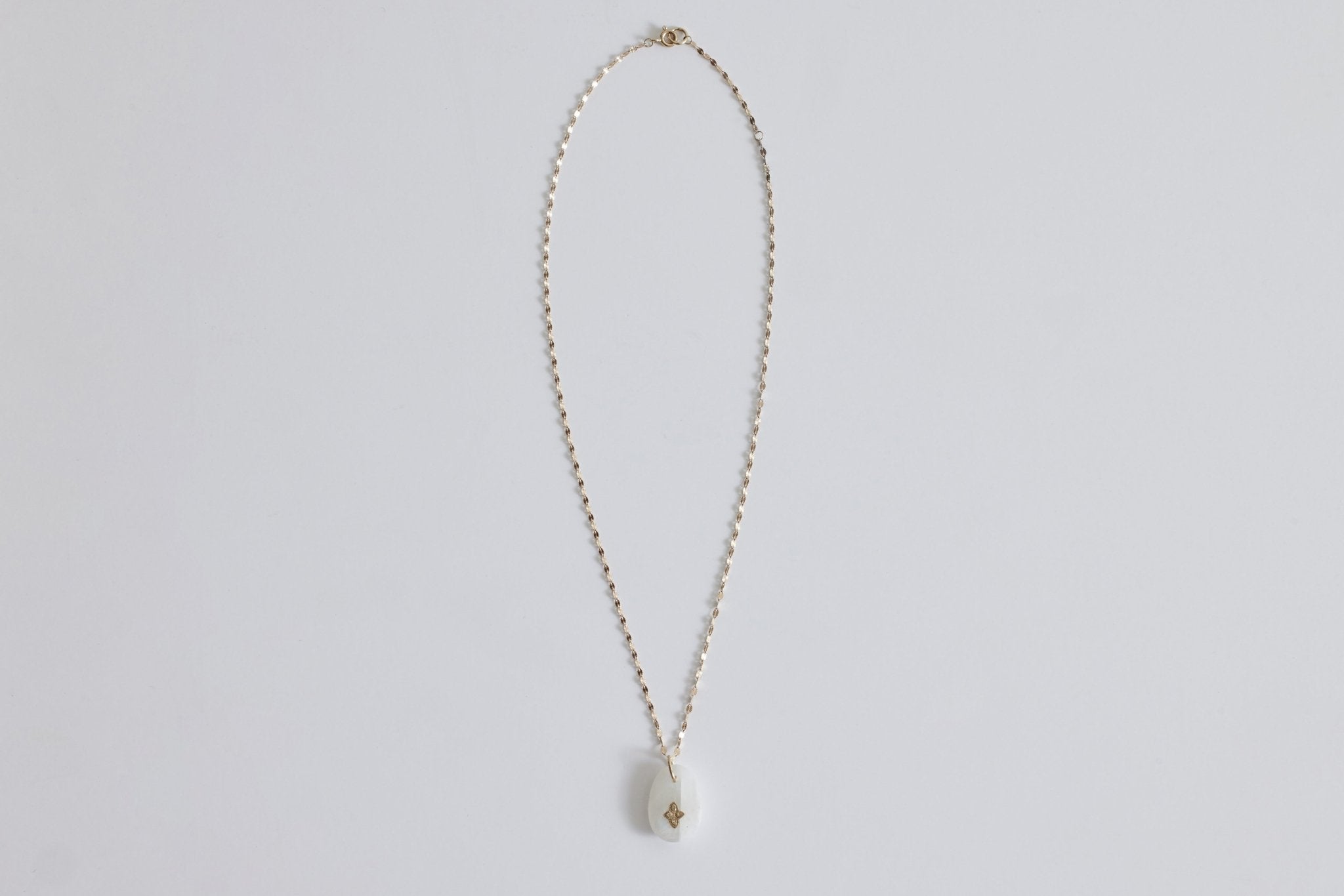 Pascale Monvoisin, Gaia N°1 Necklace, Moonstone - Nickey Kehoe