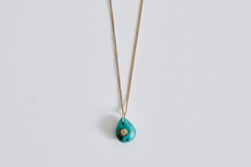 Pascale Monvoisin, Orso N°1 Collier Necklace, Turquoise - Nickey Kehoe