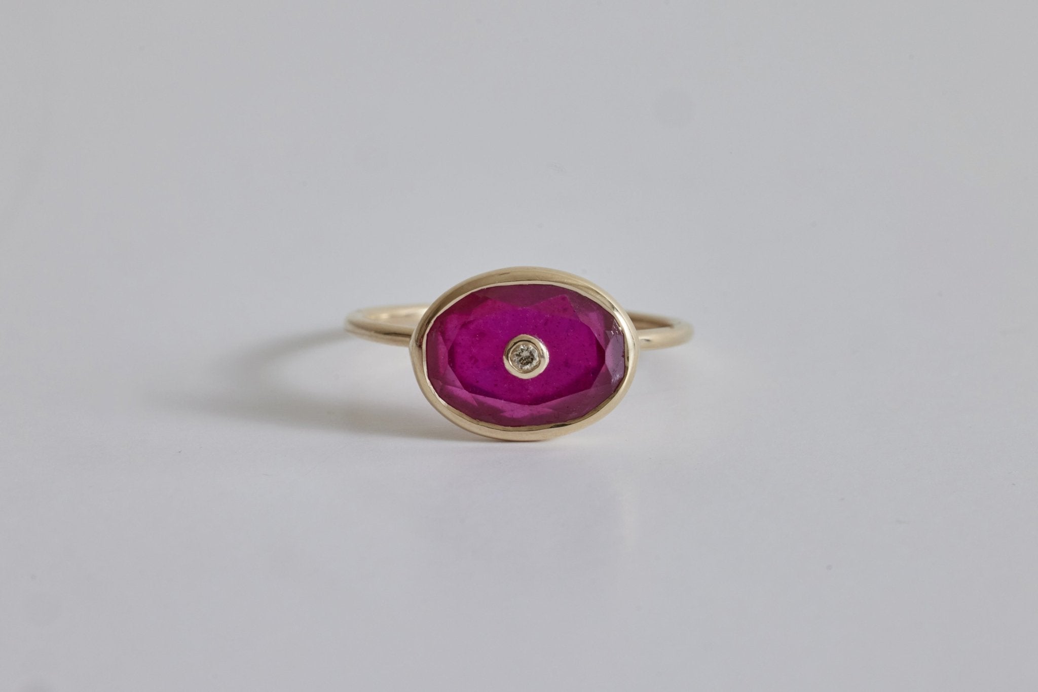 Pascale Monvoisin, Orso Ring, Ruby (Size 52) - Nickey Kehoe