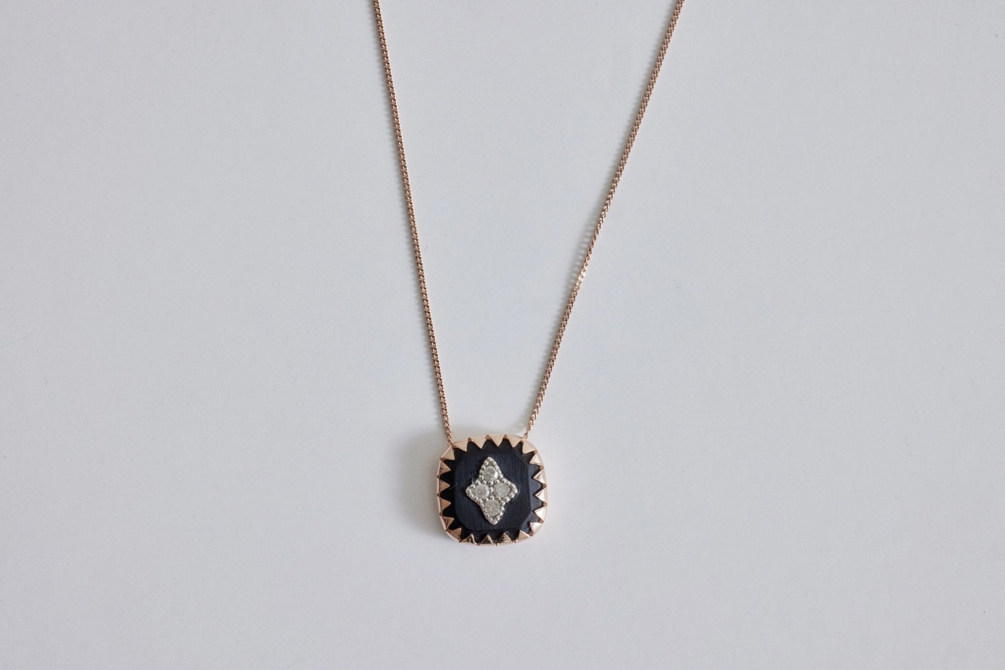 Pascale Monvoisin, Pierrot N°2 Necklace, Noir - Nickey Kehoe