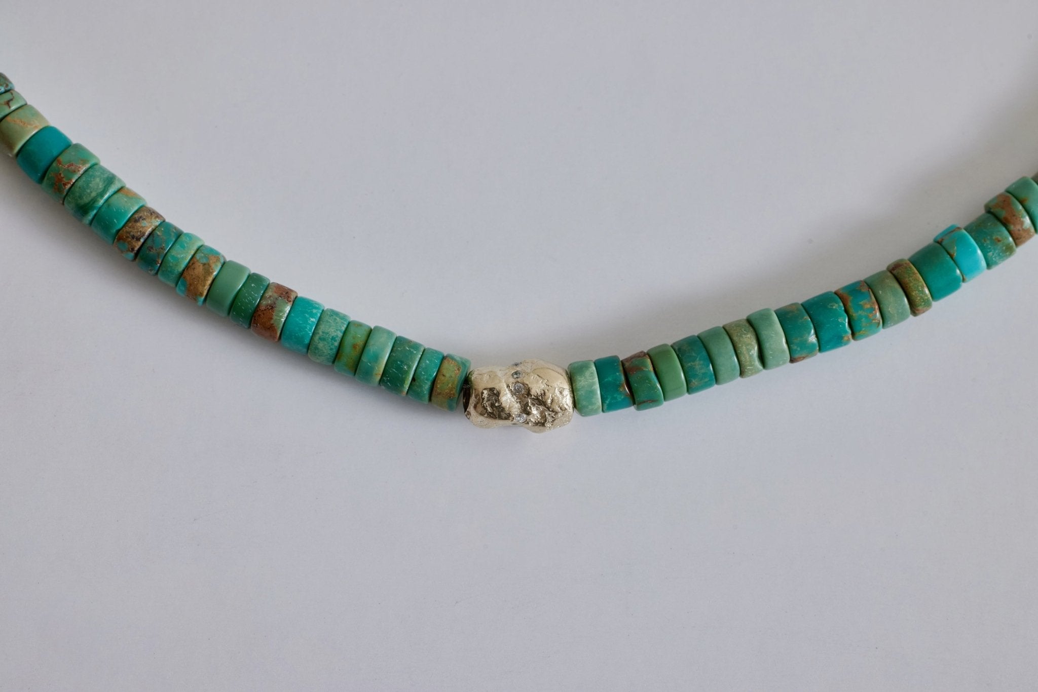 Pascale Monvoisin,Taylor N°1 Turquoise Necklace - Nickey Kehoe