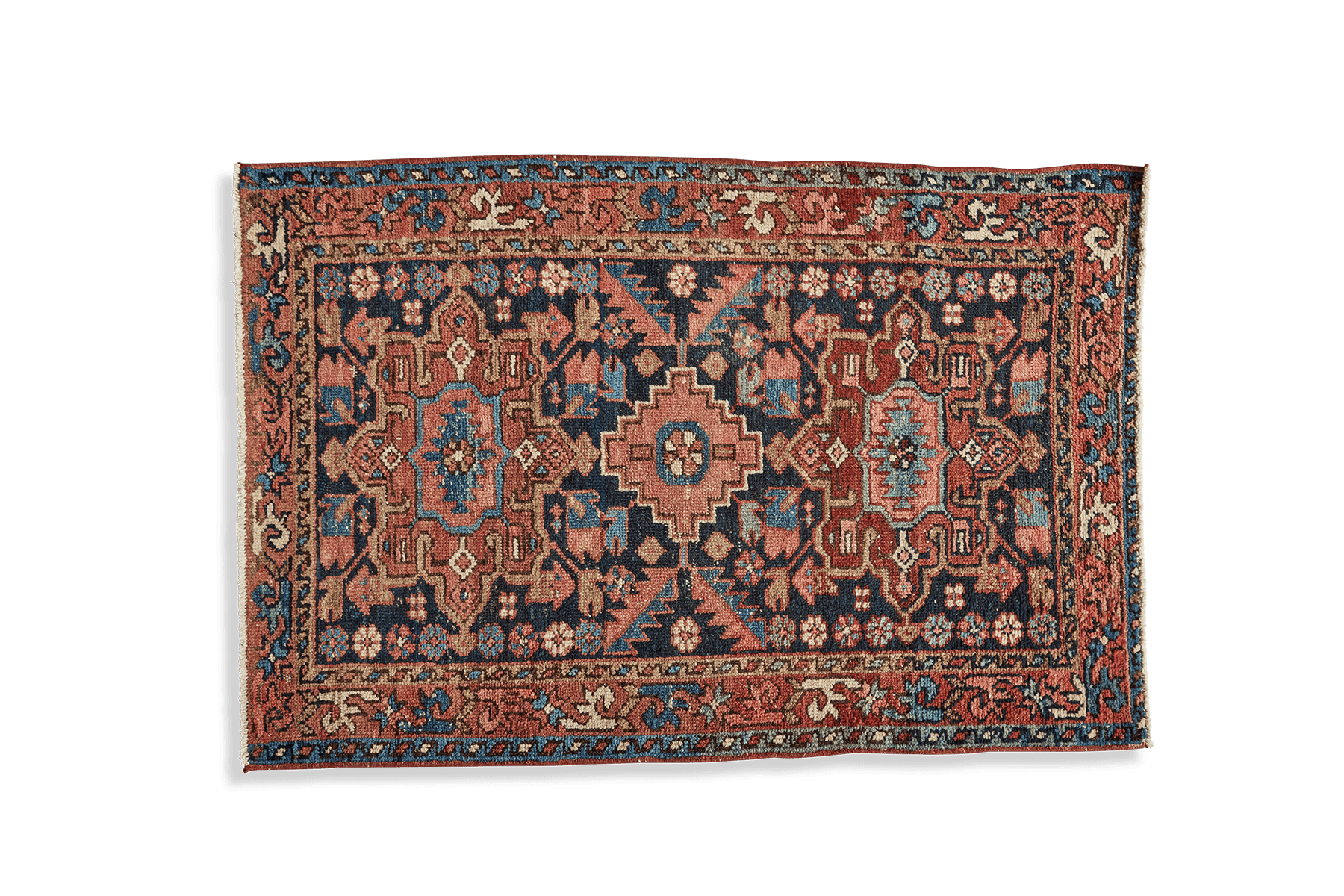 Persian Gharajeh Heriz Rug 2’9 x 4’2 (LA) - Nickey Kehoe