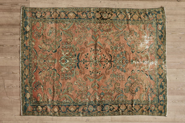 Persian Lilihan Rug 5’ x 6’7 (LA) - Nickey Kehoe