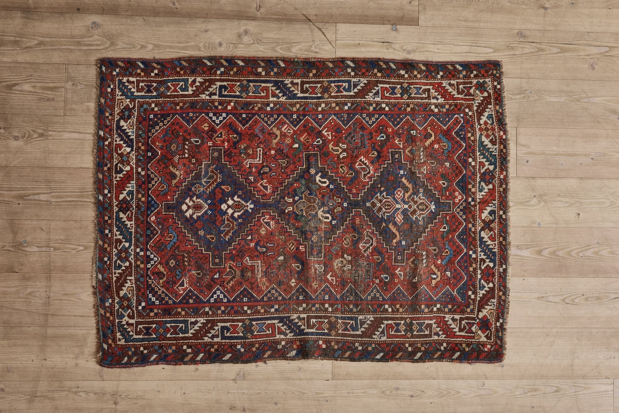 Persian Shiraz Rug 3’4 x 4’10 (LA) - Nickey Kehoe