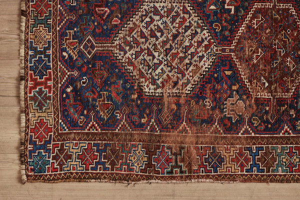 Persian Tribal Shiraz Rug 5’4 X 6’4 (LA) - Nickey Kehoe