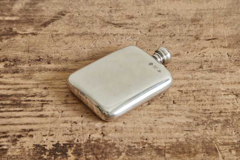 Pewter Victorian Flask - 6oz - Nickey Kehoe