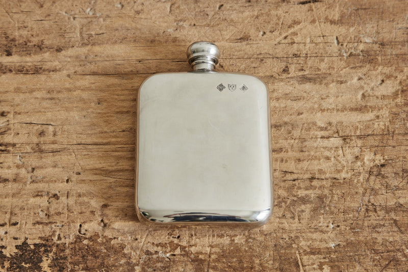 Pewter Victorian Flask - 6oz - Nickey Kehoe