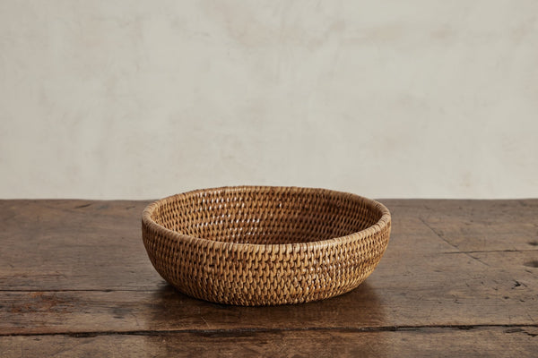 Rattan Everything Bowl - Nickey Kehoe