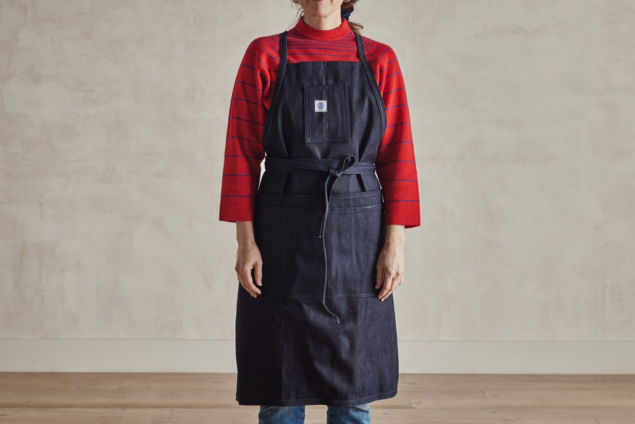 Raw Denim Classic Apron - Nickey Kehoe