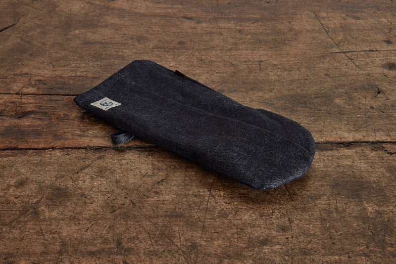 Raw Denim Oven Mitt - Nickey Kehoe