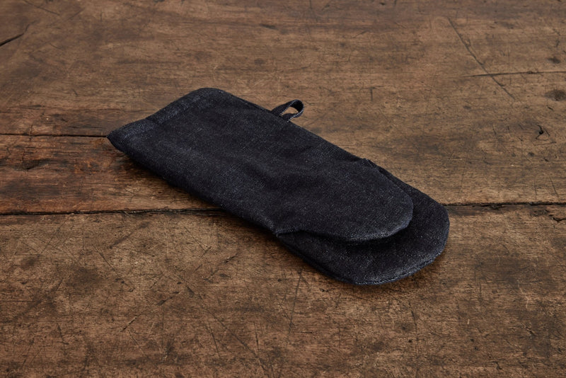 Raw Denim Oven Mitt - Nickey Kehoe