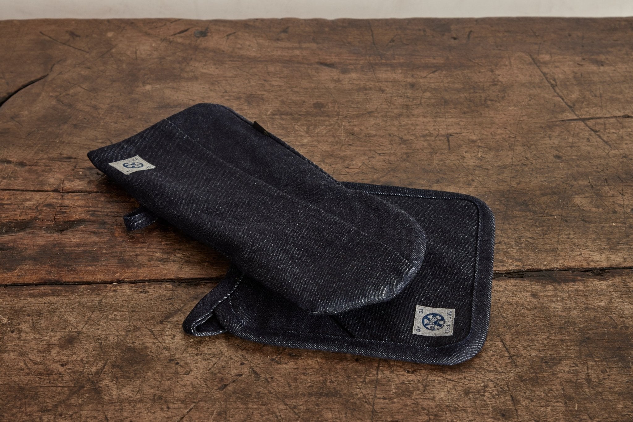 Raw Denim Pot Holder - Nickey Kehoe