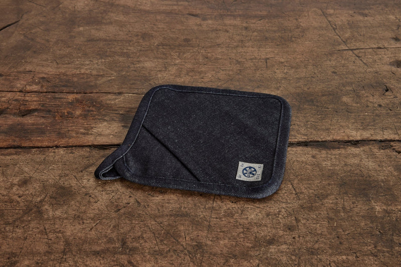 Raw Denim Pot Holder - Nickey Kehoe