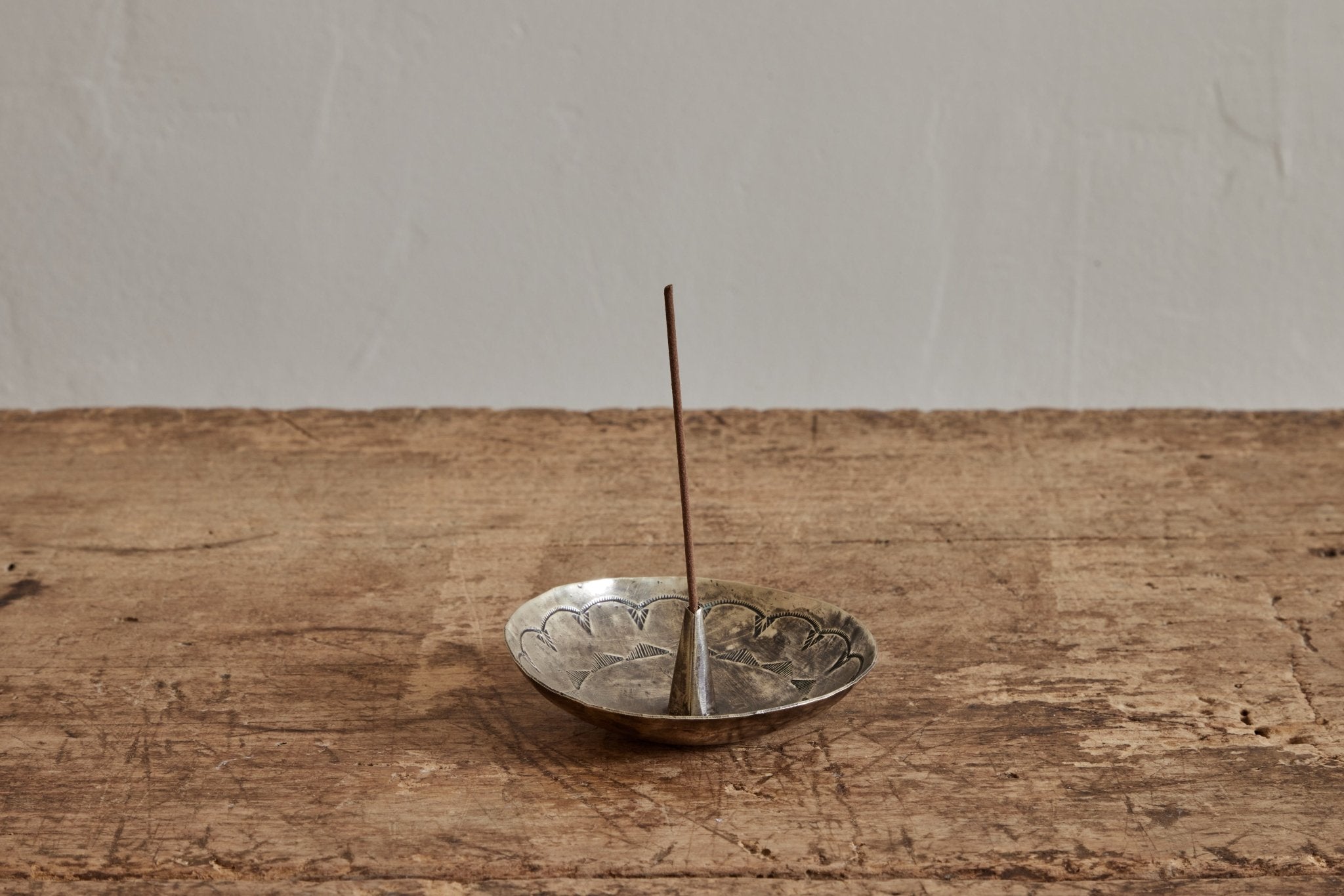 Round Stamped Incense Holder - Nickey Kehoe
