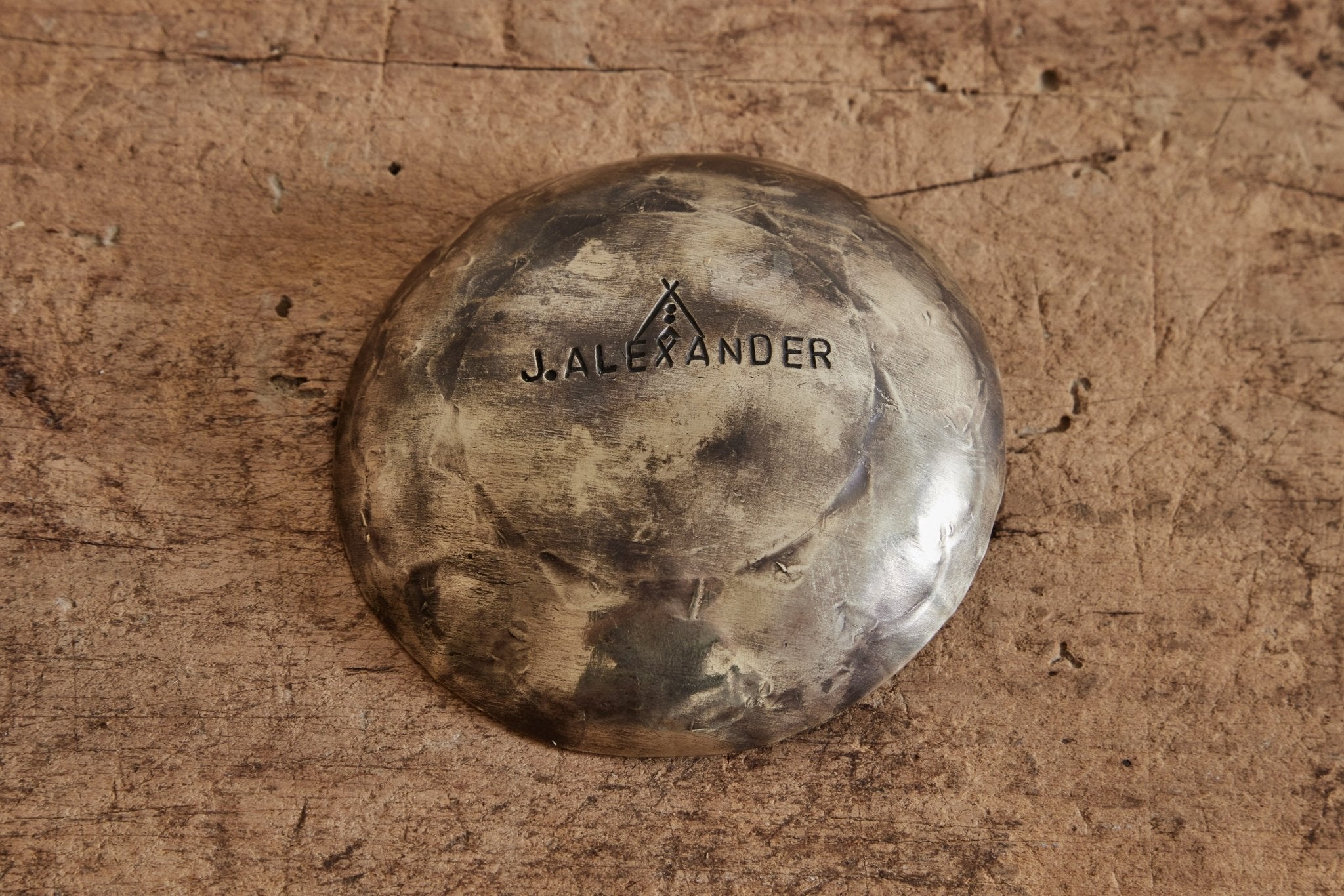 Round Stamped Incense Holder - Nickey Kehoe
