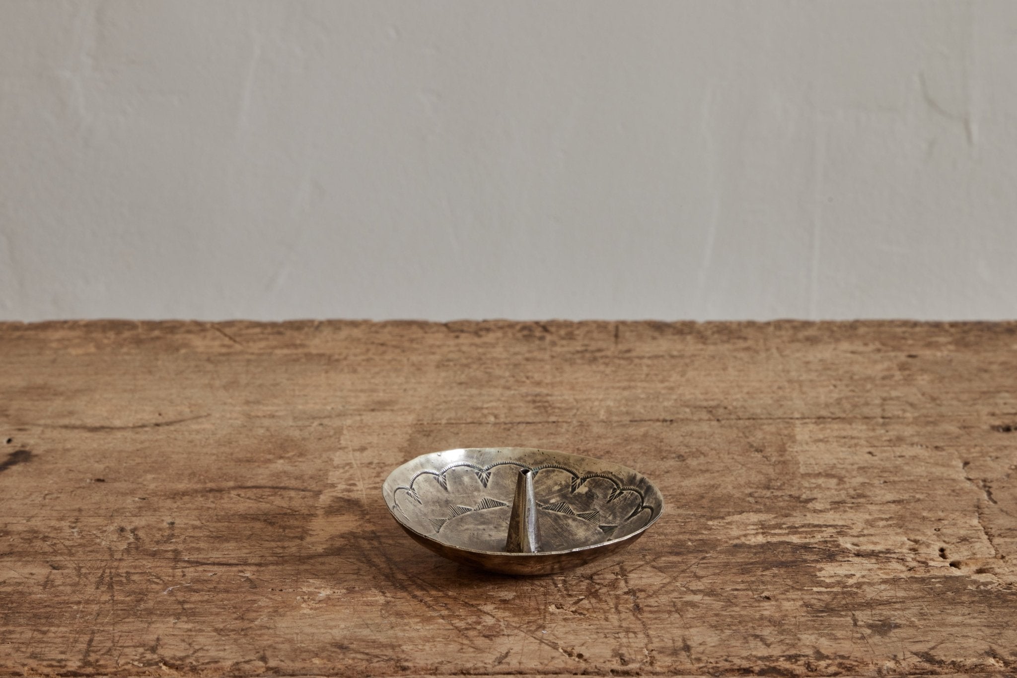 Round Stamped Incense Holder - Nickey Kehoe
