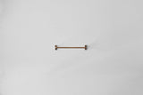 Rustic Brass Towel Bar - Nickey Kehoe