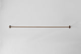 Rustic Brass Towel Bar - Nickey Kehoe
