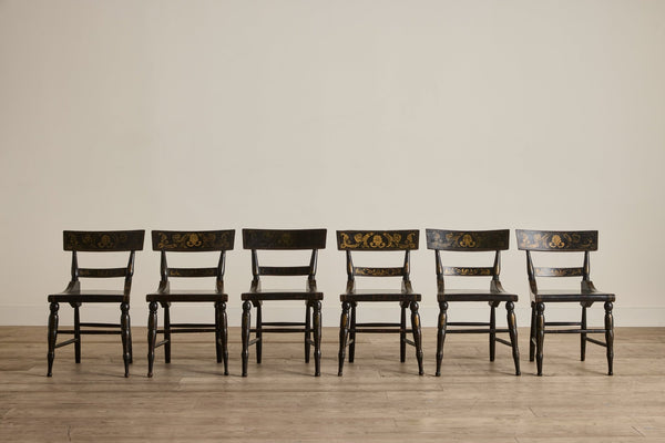 Set of 6 Hitchcock Chairs (LA) - Nickey Kehoe