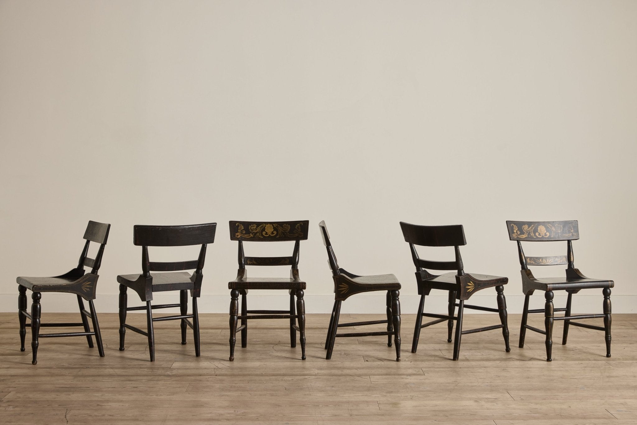 Set of 6 Hitchcock Chairs (LA) - Nickey Kehoe