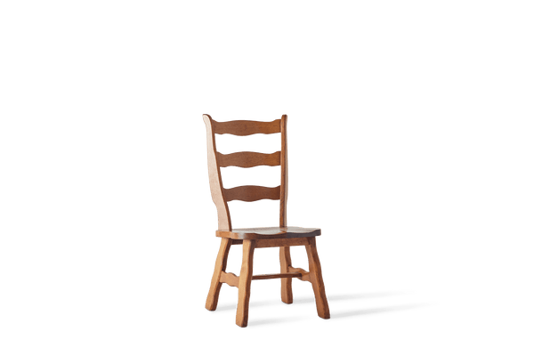 Set of Six Belgian Ladderback Chairs (LA) - Nickey Kehoe