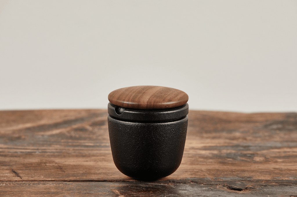 Cast Iron Walnut Swing Spice Mill