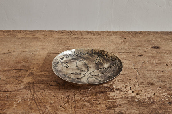 Small Stamped Round Dish - Nickey Kehoe