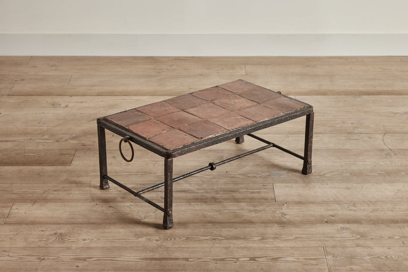 Spanish Iron & Tile Coffee Table (LA) - Nickey Kehoe