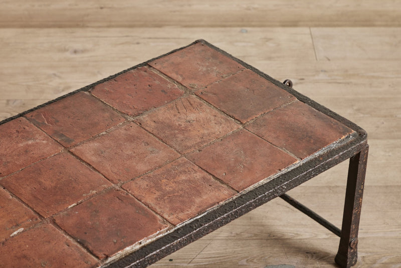 Spanish Iron & Tile Coffee Table (LA) - Nickey Kehoe