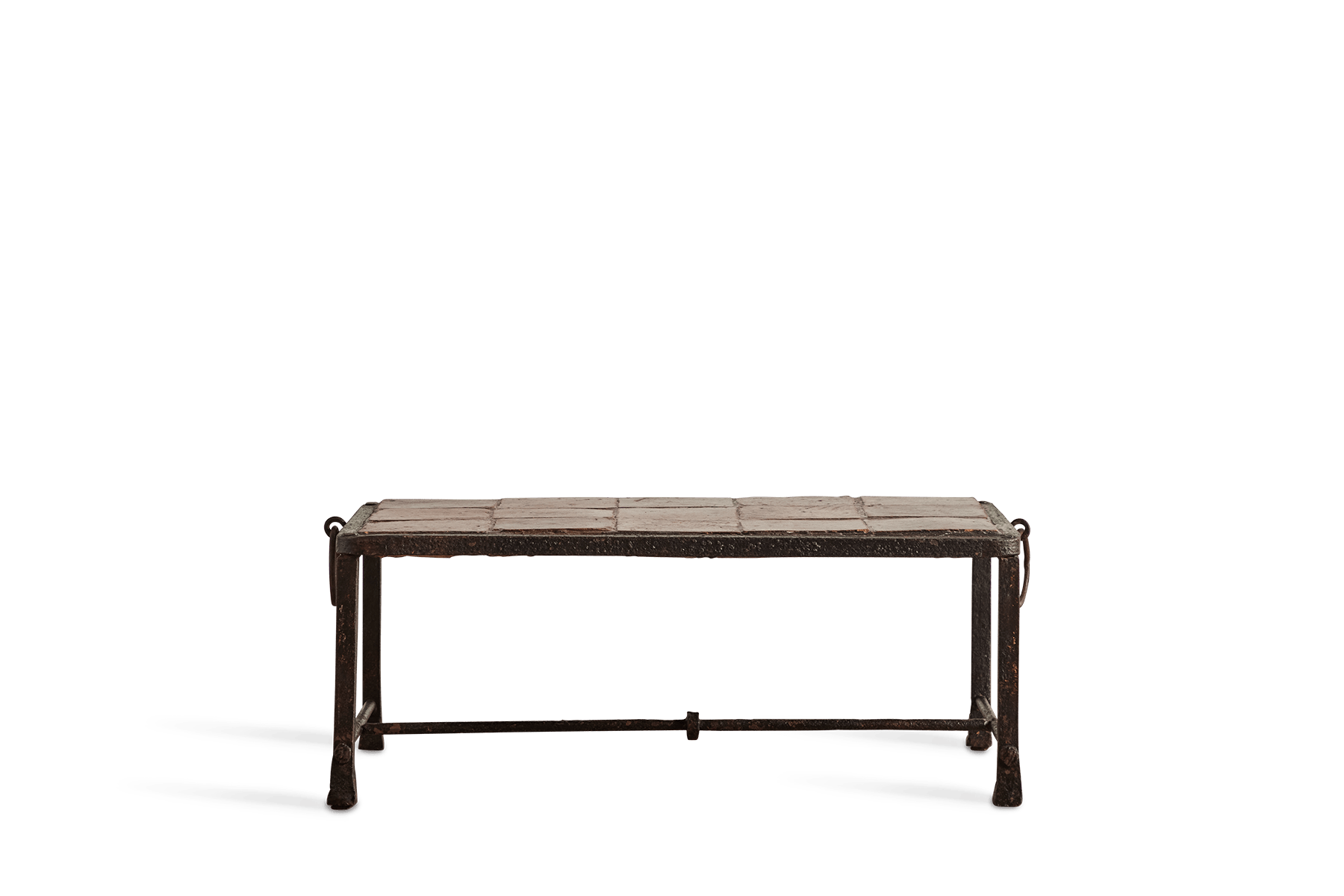 Spanish Iron & Tile Coffee Table (LA) - Nickey Kehoe