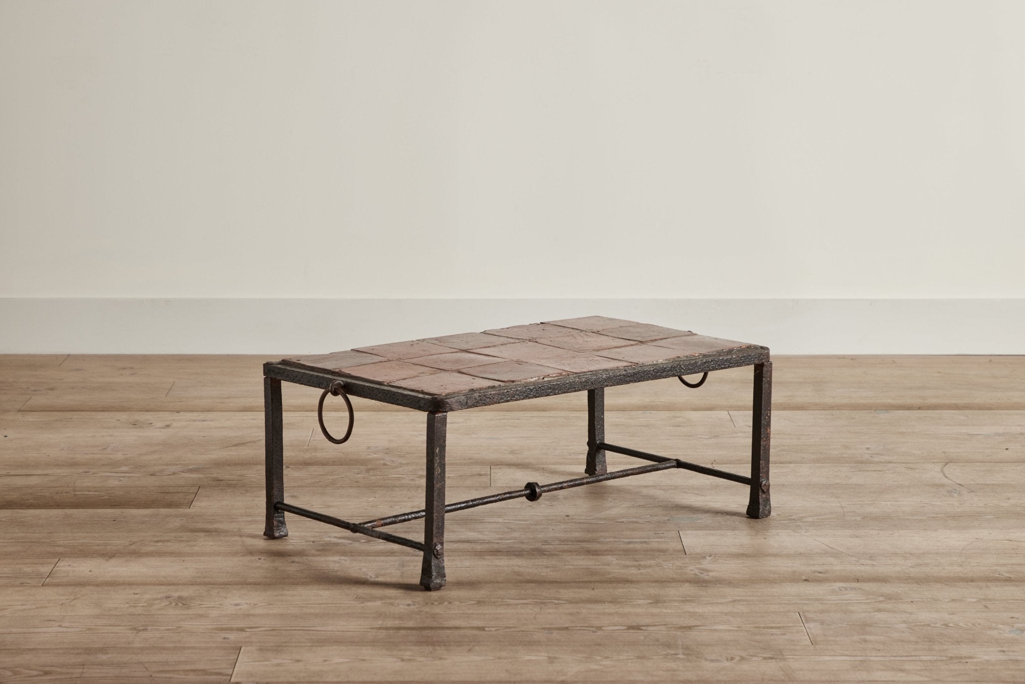 Spanish Iron & Tile Coffee Table (LA) - Nickey Kehoe