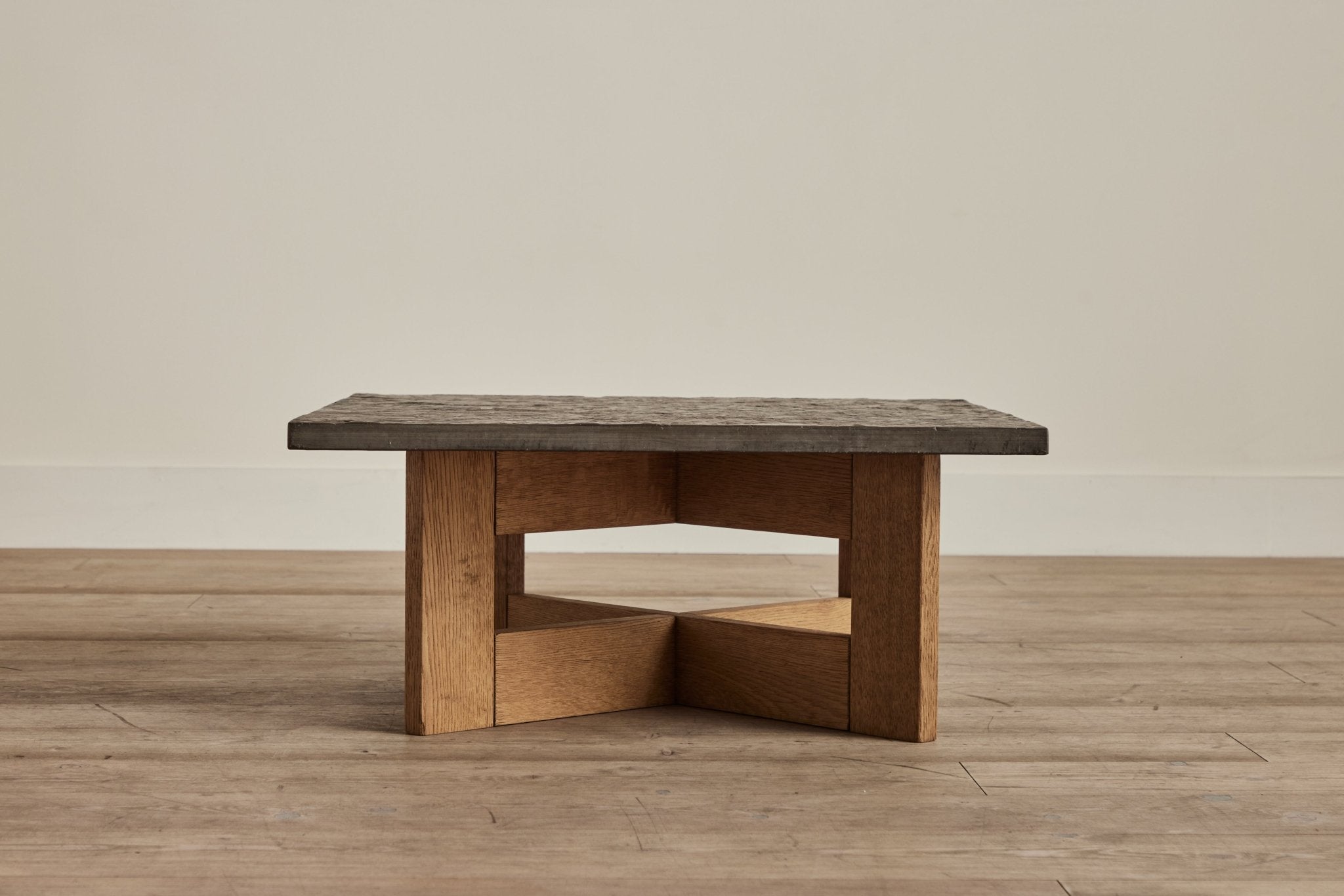 Stone & Wood Coffee Table (LA) - Nickey Kehoe