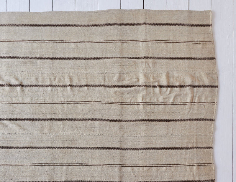 Striped Kilim Rug, 9'7 x 10'2 - Nickey Kehoe