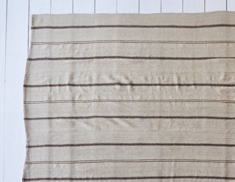 Striped Kilim Rug, 9'7 x 10'2 - Nickey Kehoe