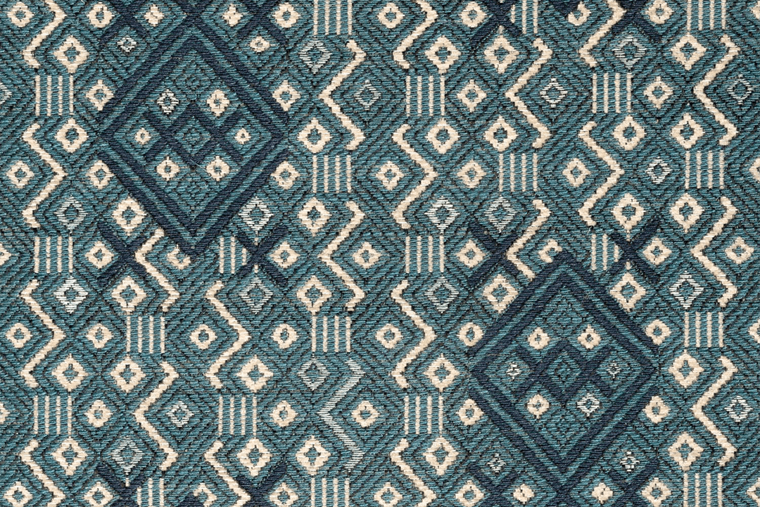 Susan Deliss, Criss Cross in Midnight Blue/Stone - Nickey Kehoe