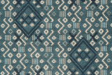 Susan Deliss, Criss Cross in Midnight Blue/Stone - Nickey Kehoe